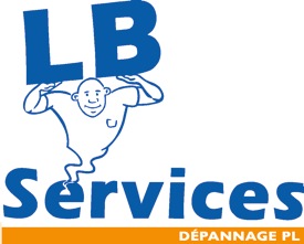 Logo de LB Services, dépannage et remorquage poids lourds Loire-Atlantique